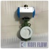 D671F4-10/16C气动衬氟蝶阀 全衬四氟PTFE